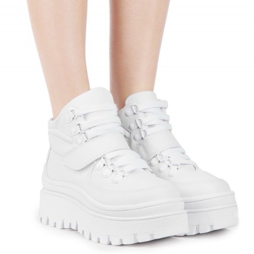 Jeffrey Campbell White Platform Sneakers